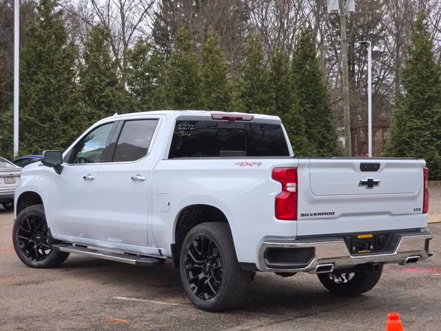 2026 Polar White Tricoat Chevrolet Silverado 1500 LTZ 4X4 Truck