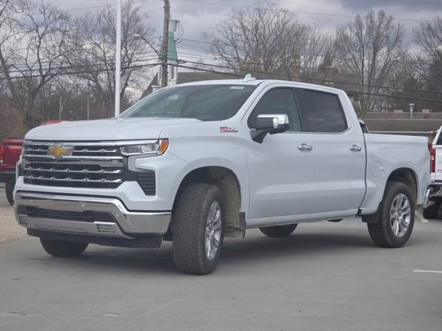 2026 Polar White Tricoat Chevrolet Silverado 1500 LTZ 4X4 Truck