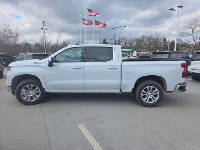 2026 Polar White Tricoat Chevrolet Silverado 1500 LTZ 4X4 Truck