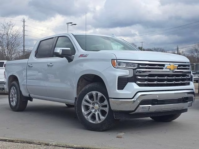 2026 Polar White Tricoat Chevrolet Silverado 1500 LTZ 4X4 Truck