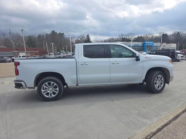 2026 Polar White Tricoat Chevrolet Silverado 1500 LTZ 4X4 Truck