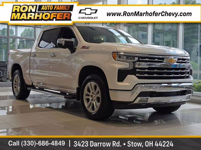 2025 Iridescent Pearl Tricoat Chevrolet Silverado 1500 LTZ 4X4 Truck