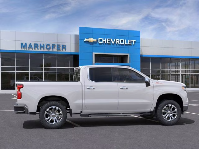 2025 Iridescent Pearl Tricoat Chevrolet Silverado 1500 LTZ 4X4 Truck