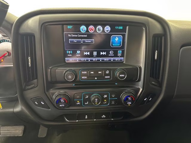2018 Black Chevrolet Silverado 1500 LT 4X4 Truck