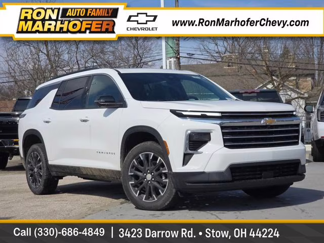 2026 Summit White Chevrolet Traverse LT FWD SUV