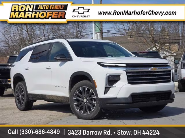 2026 Summit White Chevrolet Traverse LT FWD SUV
