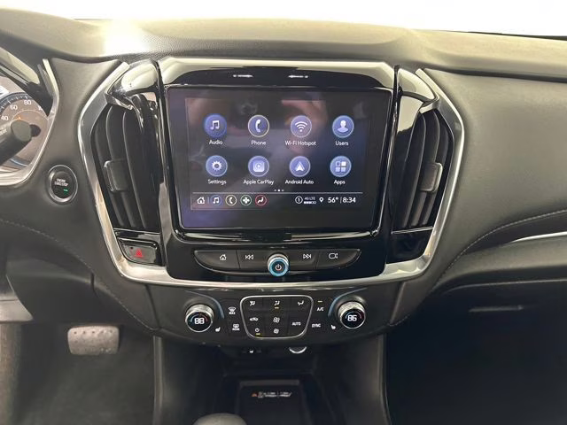 2022 Mosaic Black Metallic Chevrolet Traverse LT FWD SUV