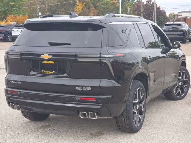 2026 Mosaic Black Metallic Chevrolet Traverse High Country FWD SUV