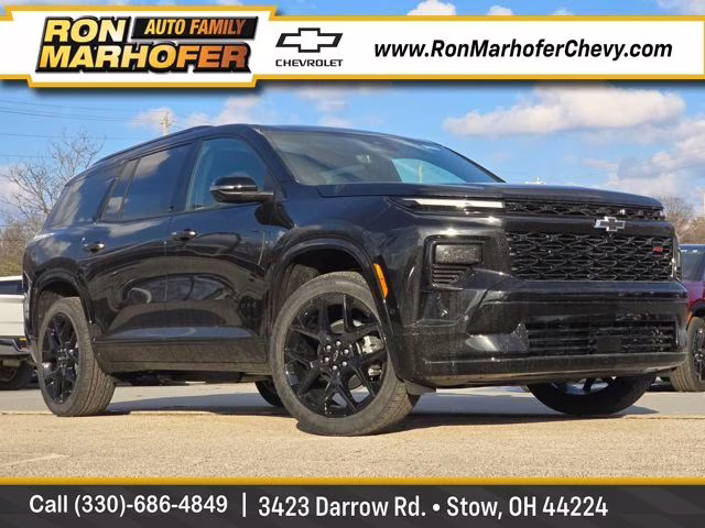 2026 Mosaic Black Metallic Chevrolet Traverse RS FWD SUV