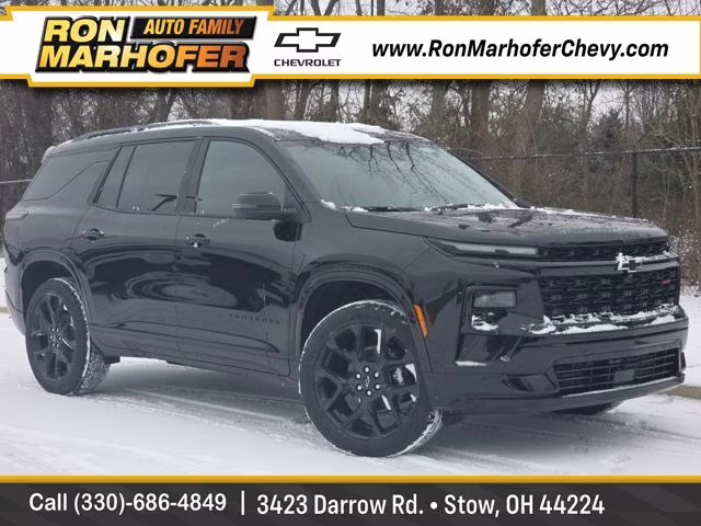 2026 Mosaic Black Metallic Chevrolet Traverse RS FWD SUV