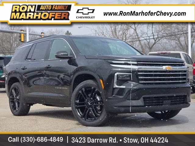 2026 Mosaic Black Metallic Chevrolet Traverse LT AWD SUV