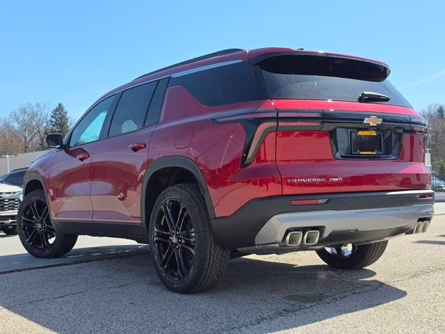 2026 Radiant Red Tintcoat Chevrolet Traverse LT AWD SUV