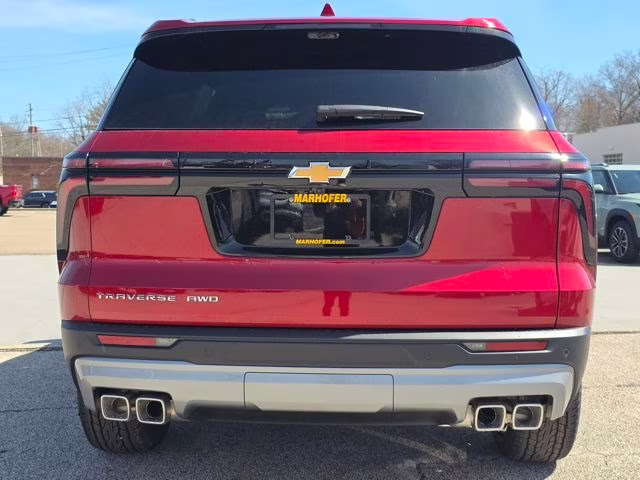 2026 Radiant Red Tintcoat Chevrolet Traverse LT AWD SUV