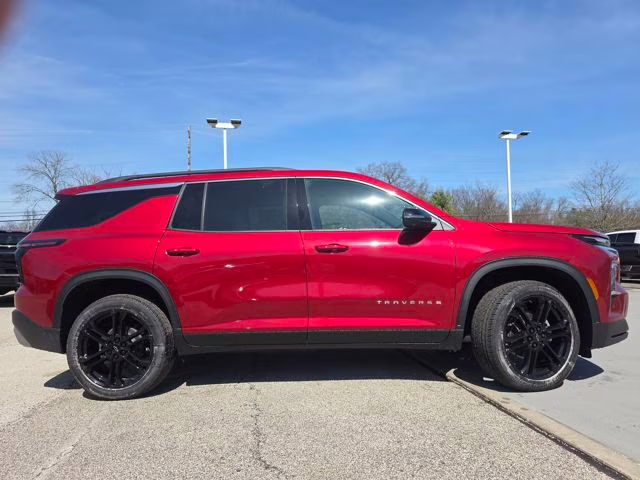 2026 Radiant Red Tintcoat Chevrolet Traverse LT AWD SUV