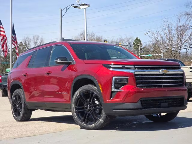 2026 Radiant Red Tintcoat Chevrolet Traverse LT AWD SUV