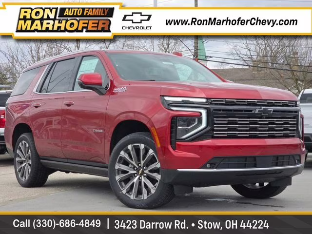 2026 Radiant Red Tintcoat Chevrolet Tahoe High Country 4X4 SUV