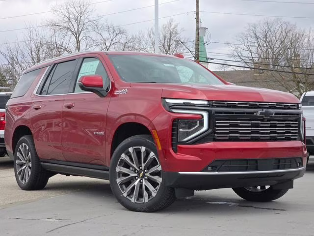 2026 Radiant Red Tintcoat Chevrolet Tahoe High Country 4X4 SUV