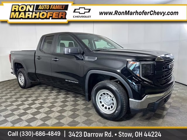 2023 Black GMC Sierra 1500 Pro 4X4 Truck