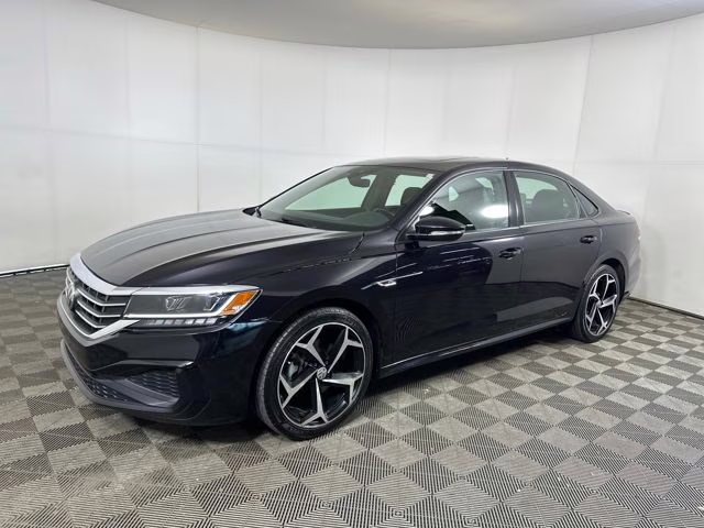 2021 Deep Black Volkswagen Passat 2.0T R-Line FWD Sedan