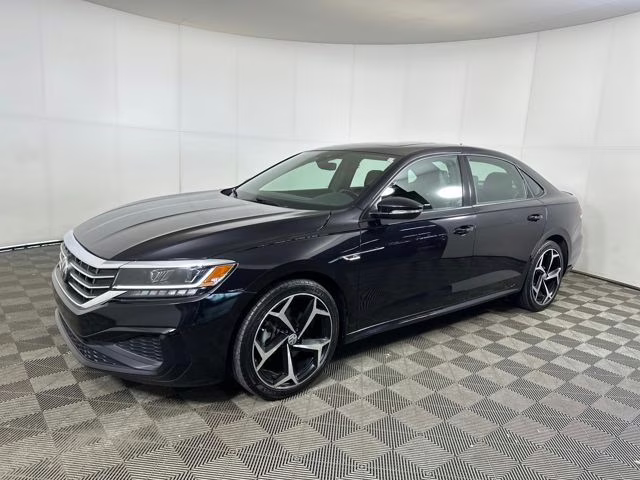 2021 Deep Black Volkswagen Passat 2.0T R-Line FWD Sedan