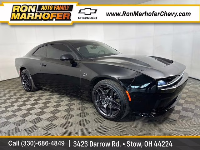 2024 Diamond Black Crystal Pearlcoat Dodge Charger R/T AWD Coupe