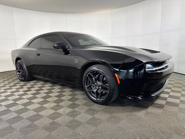 2024 Diamond Black Crystal Pearlcoat Dodge Charger R/T AWD Coupe