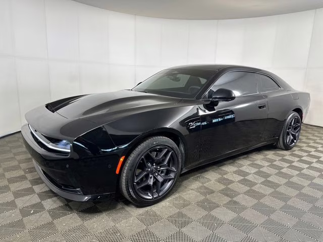 2024 Diamond Black Crystal Pearlcoat Dodge Charger R/T AWD Coupe