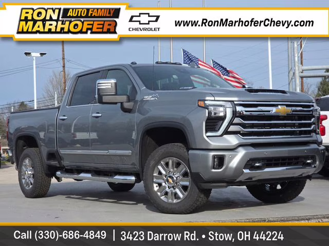 2026 Sterling Gray Metallic Chevrolet Silverado 2500HD High Country 4X4 Truck