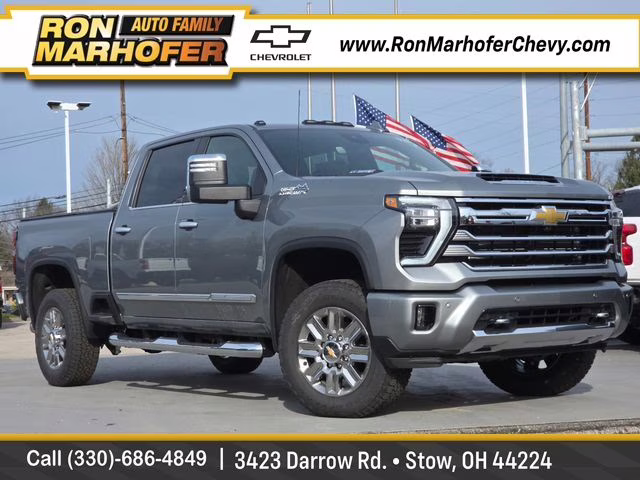 2026 Sterling Gray Metallic Chevrolet Silverado 2500HD High Country 4X4 Truck