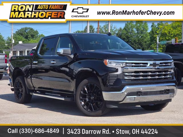 2026 Black Chevrolet Silverado 1500 LTZ 4X4 Truck