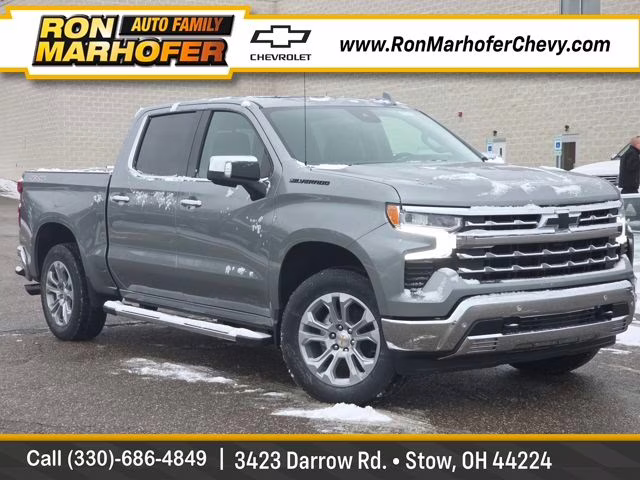 2026 Sterling Gray Metallic Chevrolet Silverado 1500 LTZ 4X4 Truck