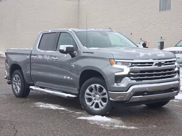 2026 Sterling Gray Metallic Chevrolet Silverado 1500 LTZ 4X4 Truck