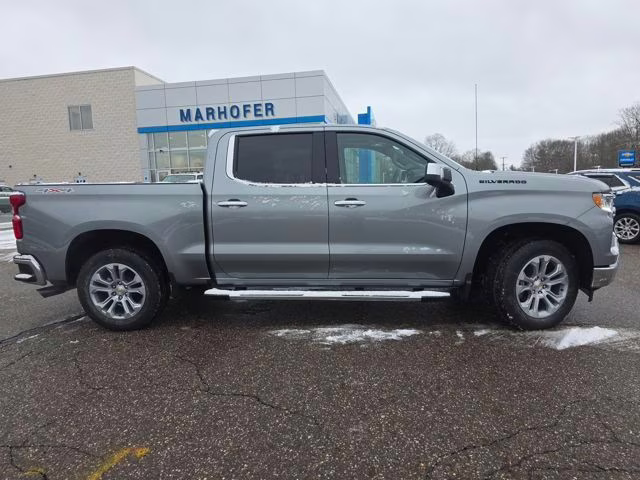 2026 Sterling Gray Metallic Chevrolet Silverado 1500 LTZ 4X4 Truck