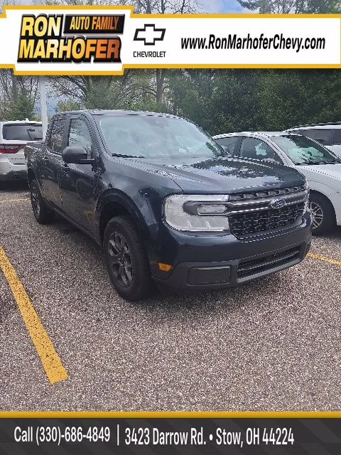 2022 Blue Ford Maverick XLT FWD Truck