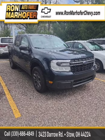 2022 Blue Ford Maverick XLT Truck