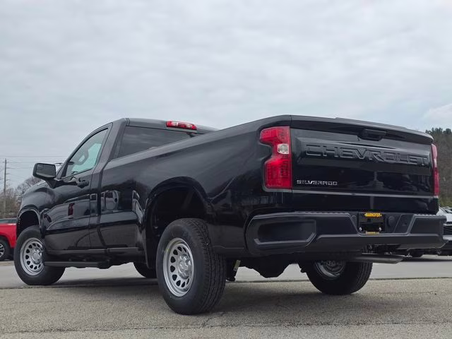 2026 Black Chevrolet Silverado 1500 WT RWD Truck