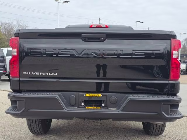 2026 Black Chevrolet Silverado 1500 WT RWD Truck