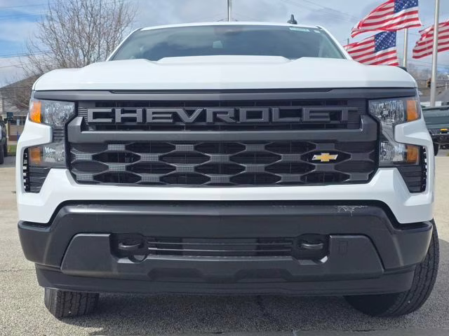2026 Summit White Chevrolet Silverado 1500 WT 4X4 Truck