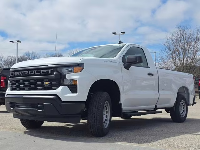 2026 Summit White Chevrolet Silverado 1500 WT 4X4 Truck