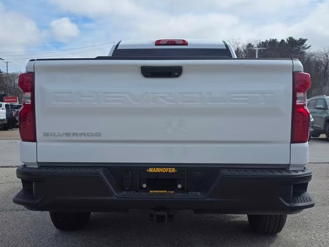 2026 Summit White Chevrolet Silverado 1500 WT 4X4 Truck