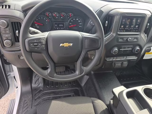 2026 Summit White Chevrolet Silverado 1500 WT 4X4 Truck