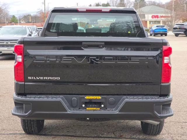 2026 Black Chevrolet Silverado 1500 WT 4X4 Truck