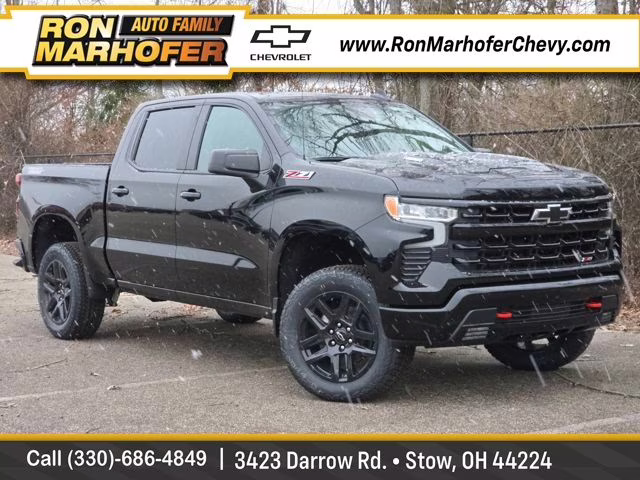 2026 Black Chevrolet Silverado 1500 LT Trail Boss 4X4 Truck