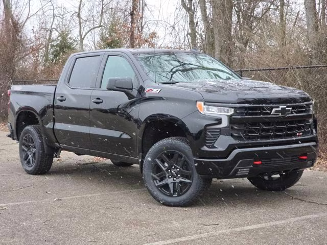 2026 Black Chevrolet Silverado 1500 LT Trail Boss 4X4 Truck