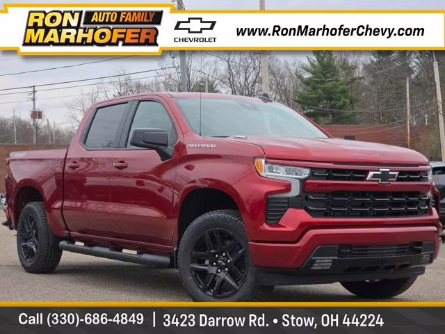 2026 Radiant Red Tintcoat Chevrolet Silverado 1500 RST 4X4 Truck