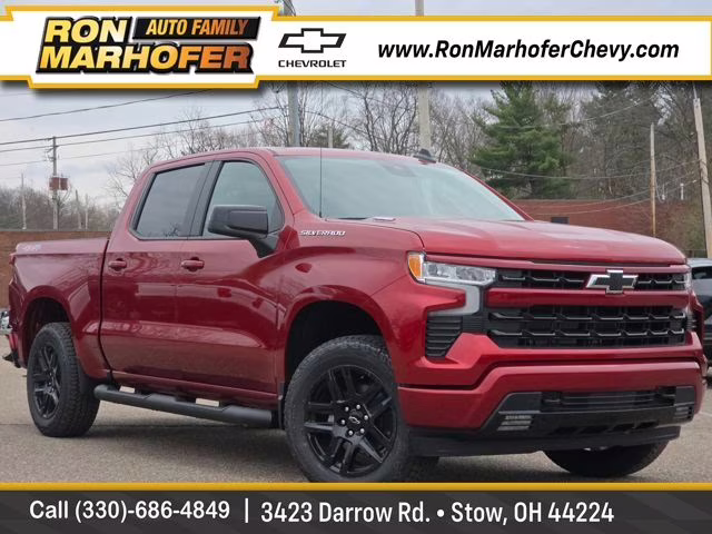 2026 Radiant Red Tintcoat Chevrolet Silverado 1500 RST 4X4 Truck