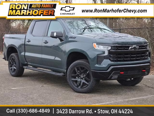 2026 Cypress Gray Chevrolet Silverado 1500 LT Trail Boss 4X4 Truck