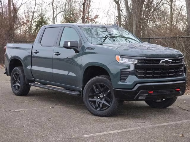 2026 Cypress Gray Chevrolet Silverado 1500 LT Trail Boss 4X4 Truck