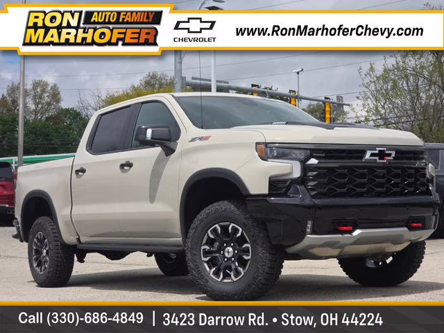 2026 White Sands Chevrolet Silverado 1500 ZR2 4X4 Truck