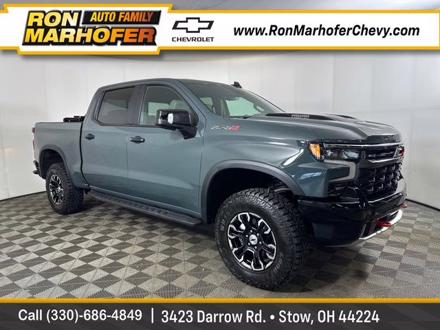 2026 Cypress Gray Chevrolet Silverado 1500 ZR2 4X4 Truck